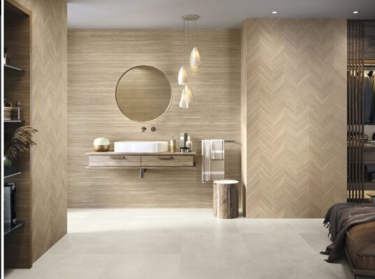 Fliesen Larchwood Wand