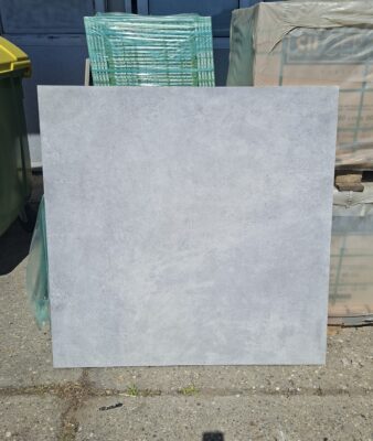 Terassenplatten Parker Silver 120x120 2cm